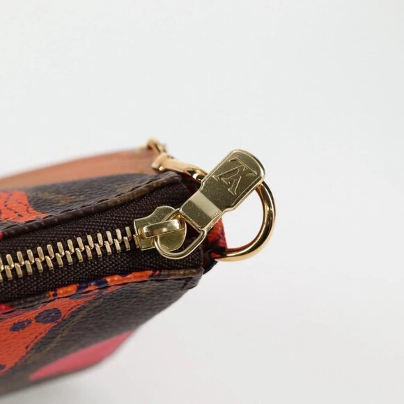 LOUIS VUITTON Monogram La Mage Pochette Accessoires Red M41604 LV Auth 126224SM - Picture 10 of 14